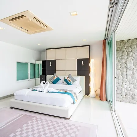 Patong Villa2：四卧泳池别墅/两个海景房/近班赞酒吧街 Exterior photo